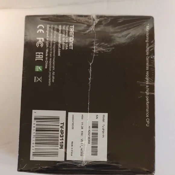Trendnet TV-IP311PI 3 Megapixel PoE Dome Network Security Camera